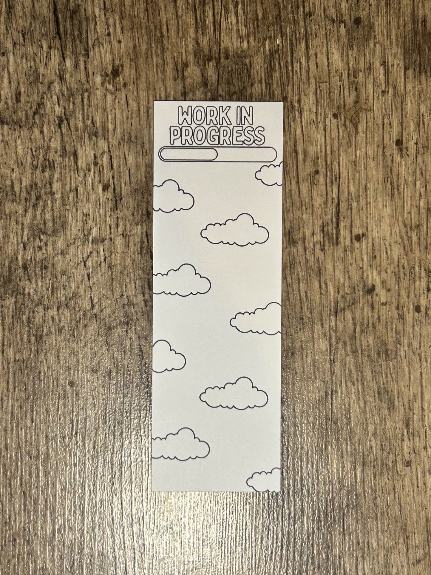 Colourable Bookmarks for Colouring Books