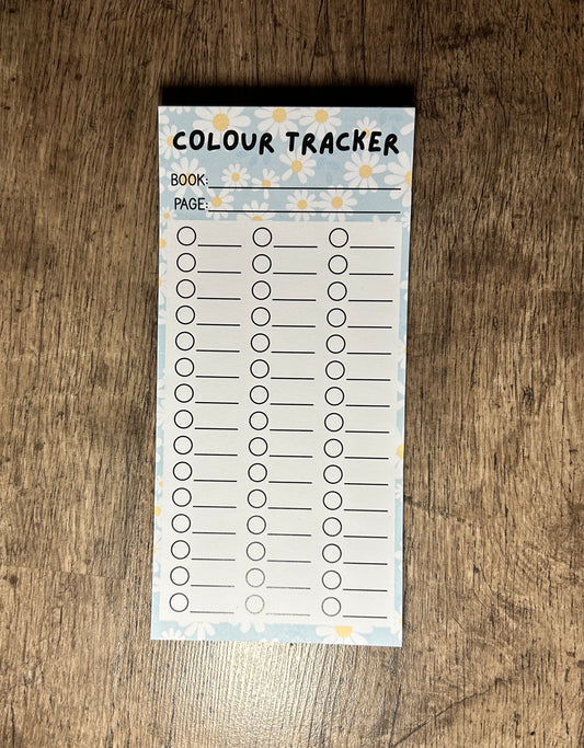 Colour Tracker Notepad (Grade B)