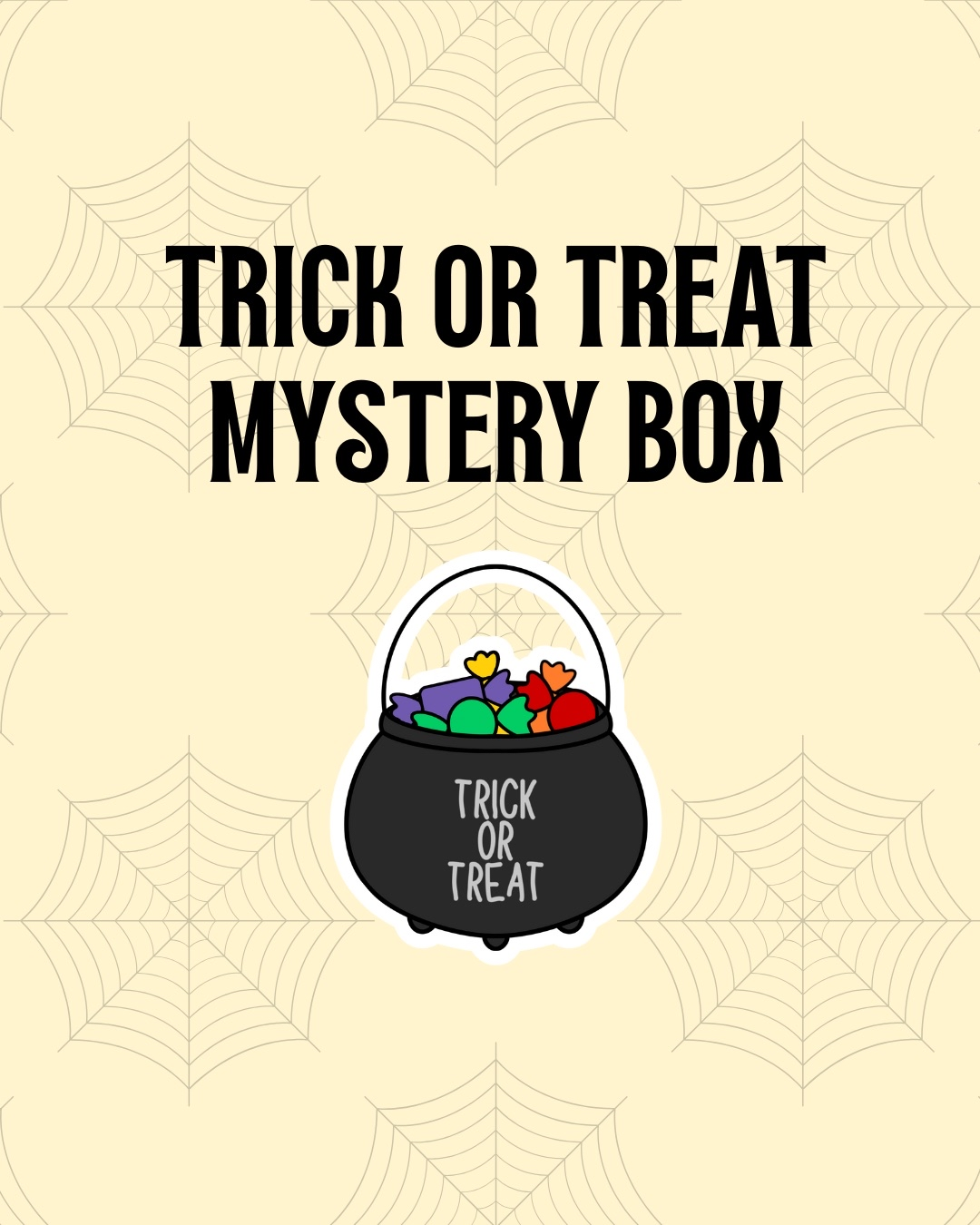 Trick Or Treat Mystery Box