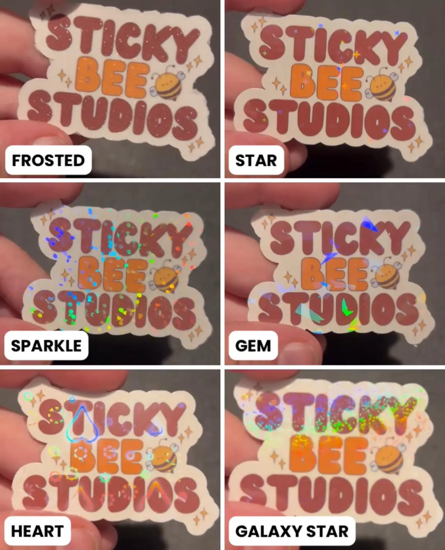 Custom Username Stickers