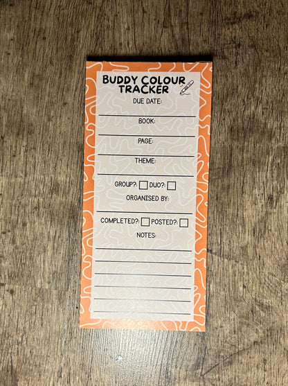 Buddy Colour Tracker Notepad (Grade B)
