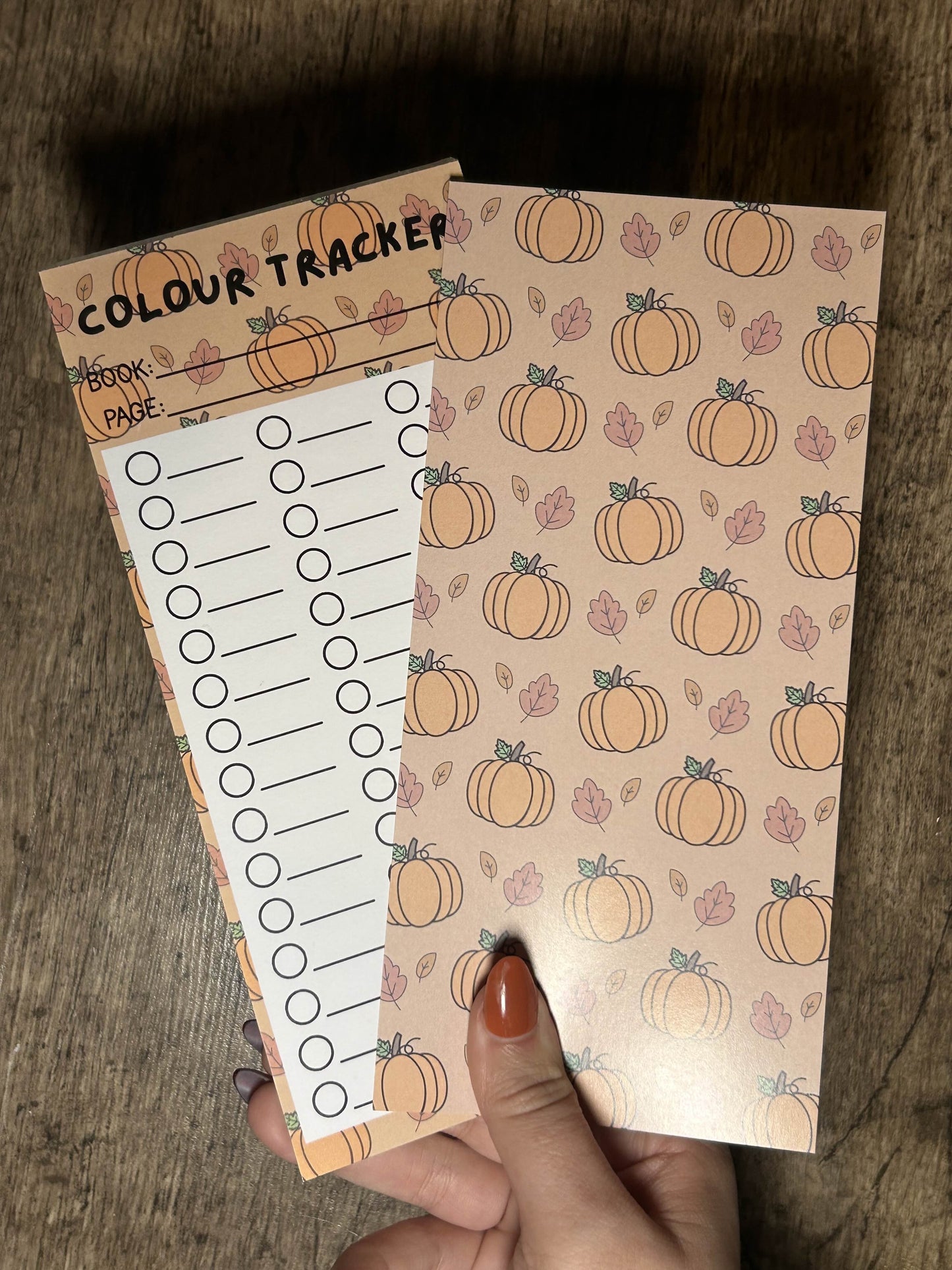 Colour Tracker & Bleedsheet (DL)