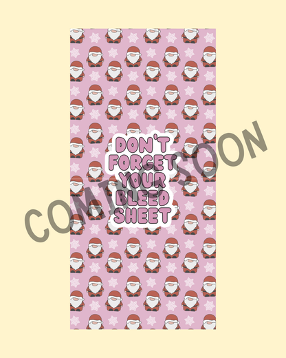 Festive Bleed Sheets For Colour Trackers