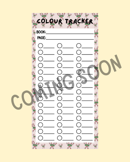 Festive Colour Tracker & Bleed Sheet Bundle