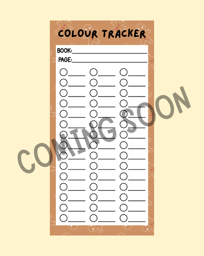 Festive Colour Tracker & Bleed Sheet Bundle
